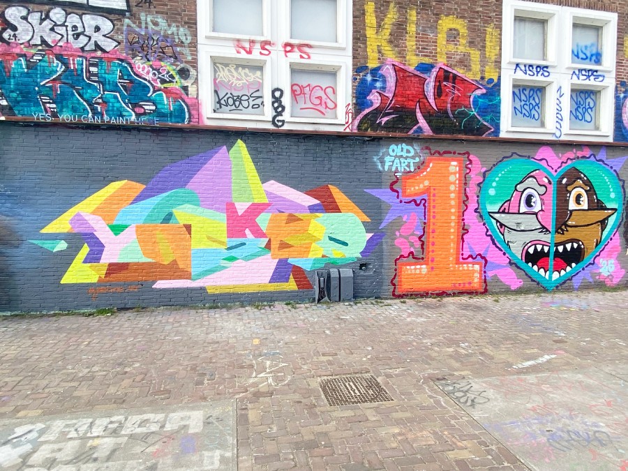 yorker, old fart, ndsm, graffiti, amsterdam
